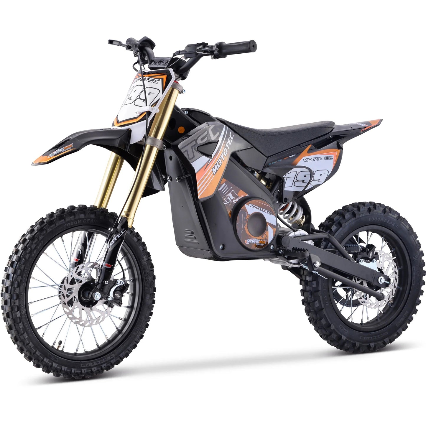MotoTec Pro 48V 1800W Electric Dirt Bike | 31 MPH