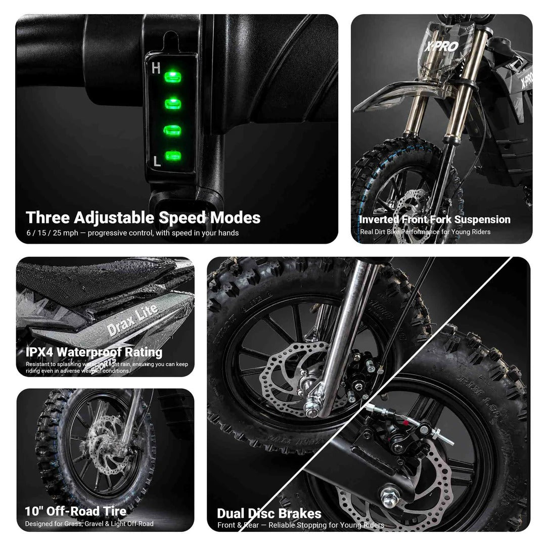 XPROUSA Drax Lite 1200W Electric Dirt Bike