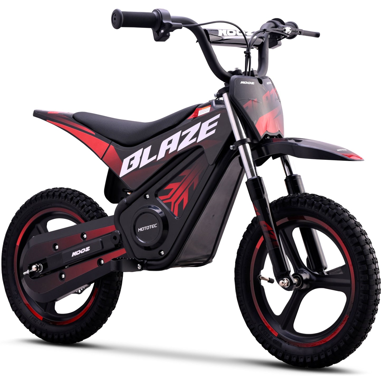MotoTec 36V 350W Blaze Electric Dirt Bike for Kids & Teens – 15.5 MPH
