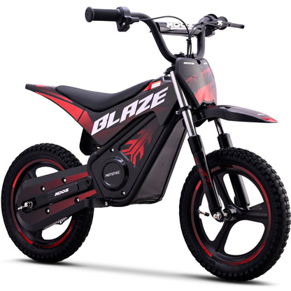 MotoTec 36V 350W Blaze Electric Dirt Bike for Kids & Teens – 15.5 MPH