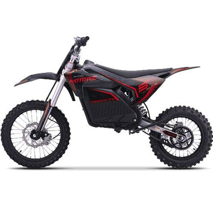 MotoTec 72v Pro Electric Dirt Bike 5000w Lithium|Battery: 72 Volt 30ah Li-Ion|TopSpeed:50 MPH|Range:40miles|IP65|No Tax|1 Year Warranty Original Mototec