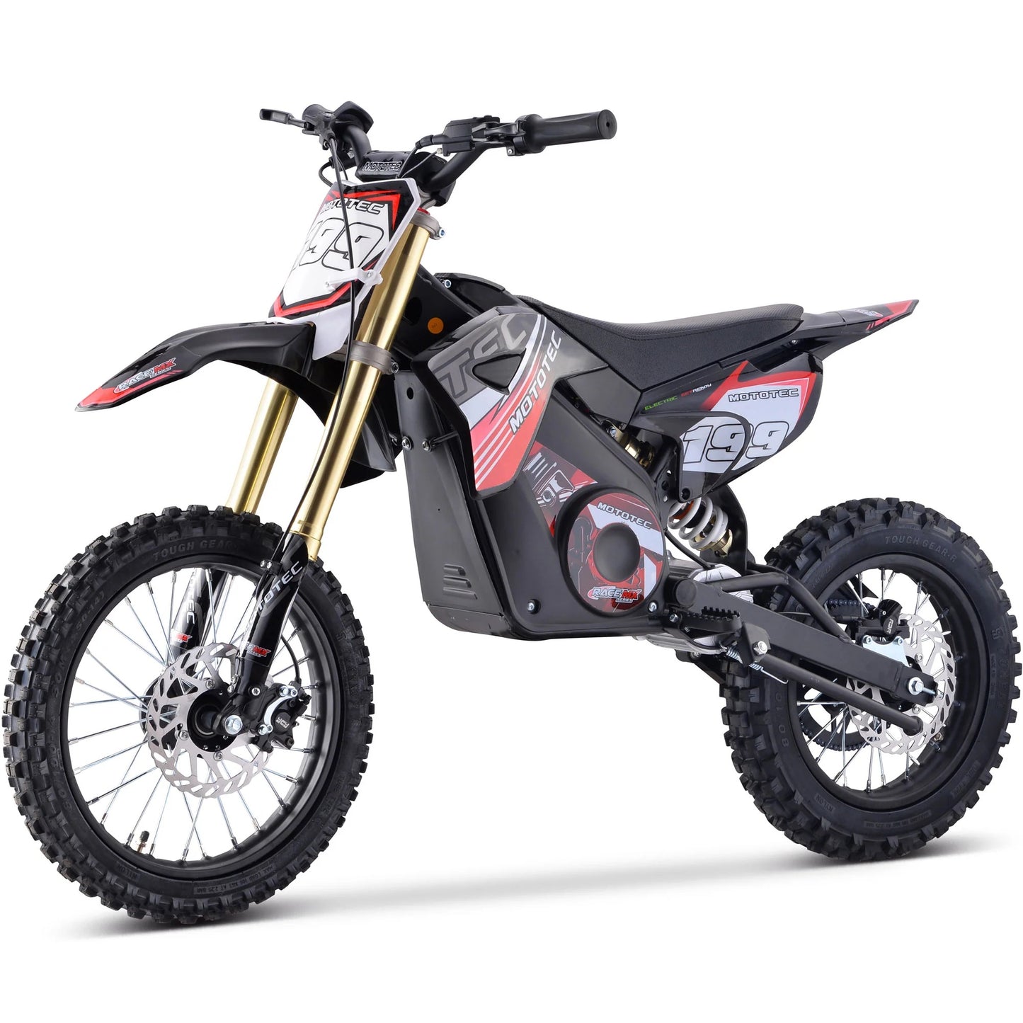 MotoTec Pro 48V 1800W Electric Dirt Bike | 31 MPH