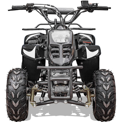 MotoTec Rex 110cc 4-Stroke Kids Gas ATV Black/Off Road Use Only
