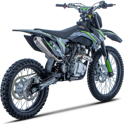 MotoTec X5 250cc Dirt Bike - 16HP 4-Stroke Off-Road Motorcycle