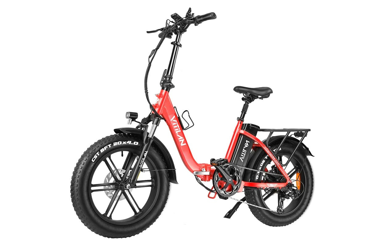 Vitilan U7 2.0 750W Electric Bike | 48V 20Ah Fat Tire E-Bike