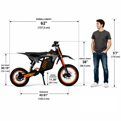 XPROUSA Drax Sport 2700W Electric Dirt Bike
