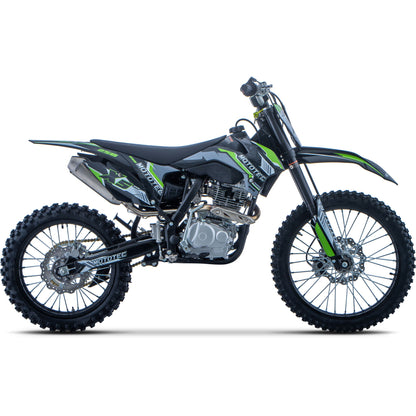 MotoTec X5 250cc Dirt Bike - 16HP 4-Stroke Off-Road Motorcycle