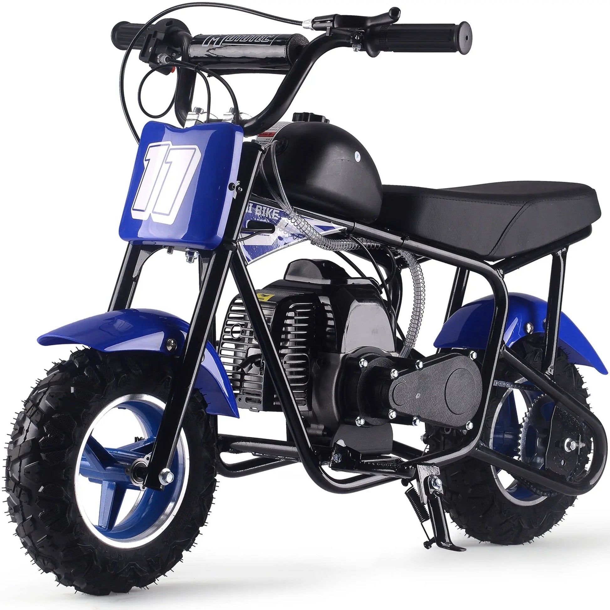 MotoTec Urchin 49cc 2-Stroke Kids Gas Mini Bike MotoTec