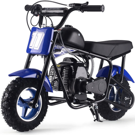 MotoTec Urchin 49cc 2-Stroke Kids Gas Mini Bike MotoTec