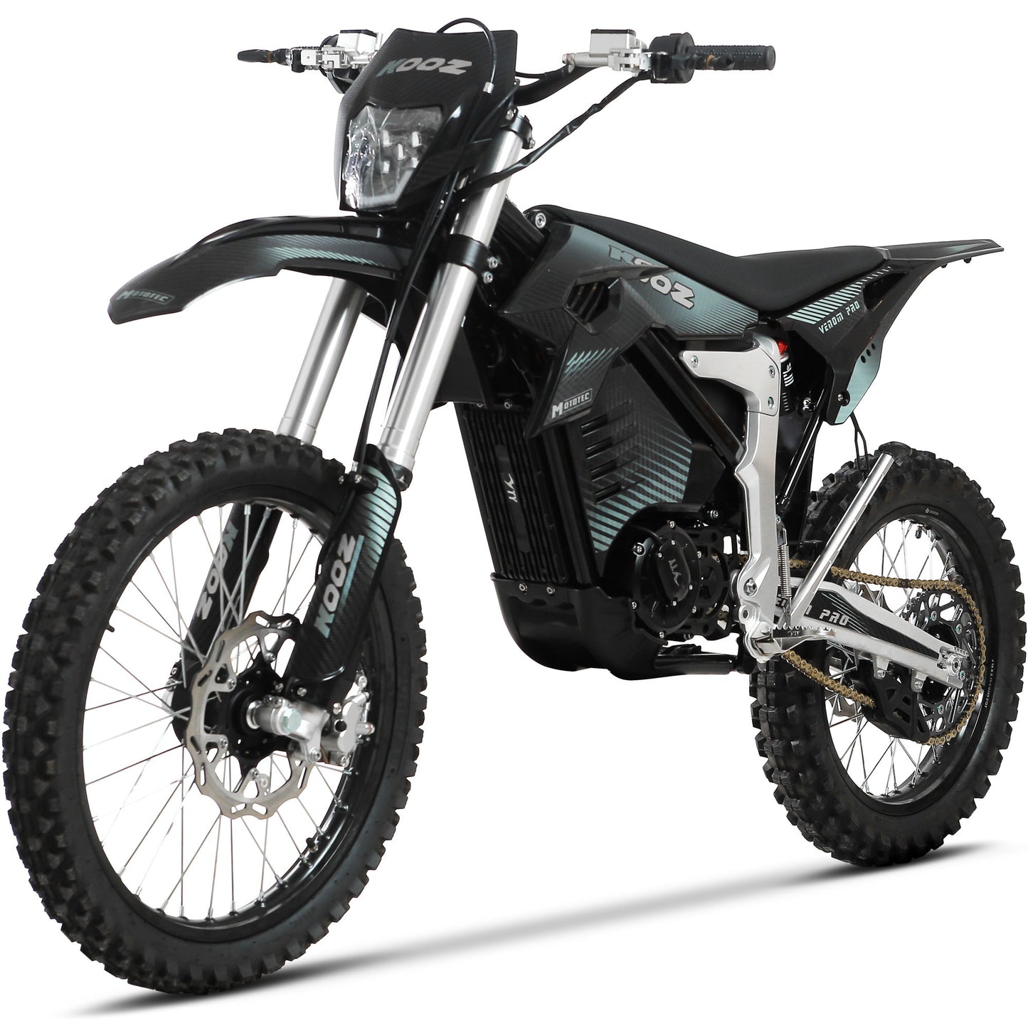 MotoTec Venom 72V 30000W Electric Dirt Bike – 75 MPH