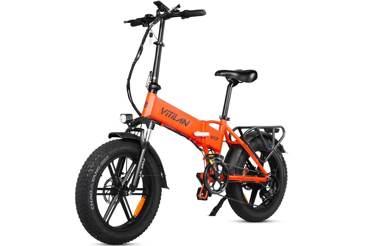 Vitilan V3 2.0 750W Folding Fat Tire Electric Bike