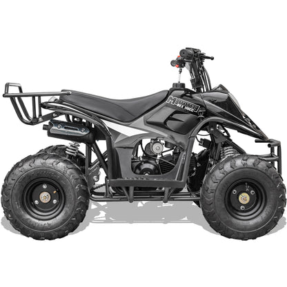 MotoTec Rex 110cc 4-Stroke Kids Gas ATV Black/Off Road Use Only