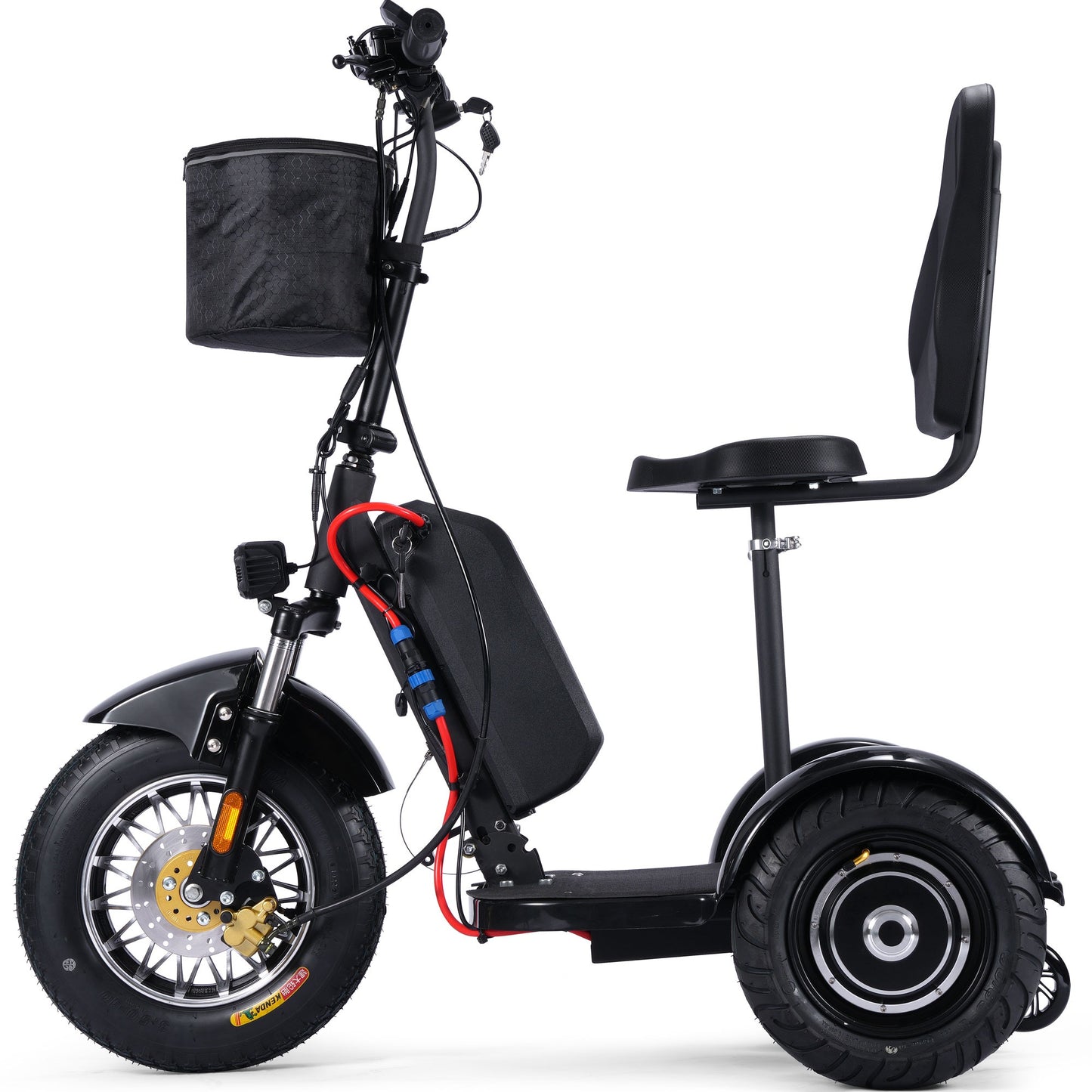 MotoTec Electric Trike 48V 900W Lithium Scooter