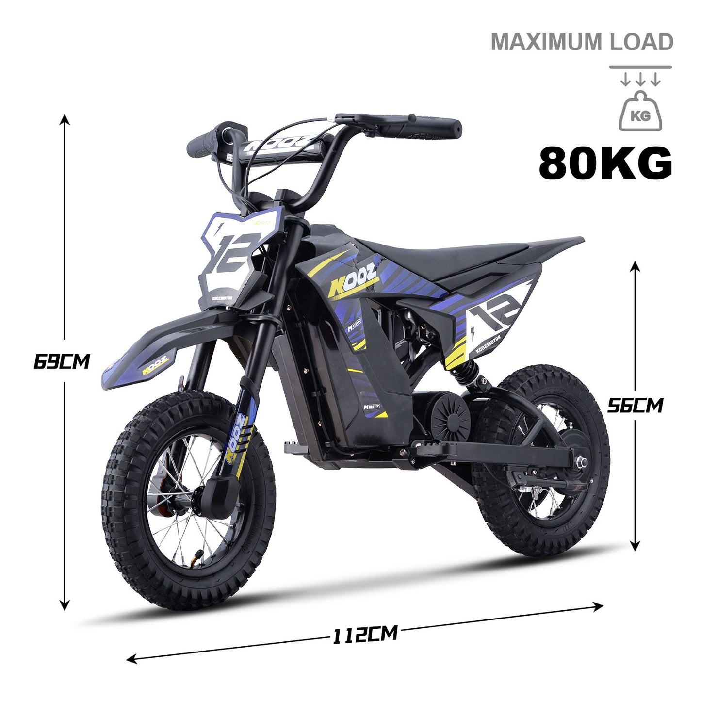 MotoTec 36v 300w (HP122E) Electric Dirt Bike/Off Road Use Only