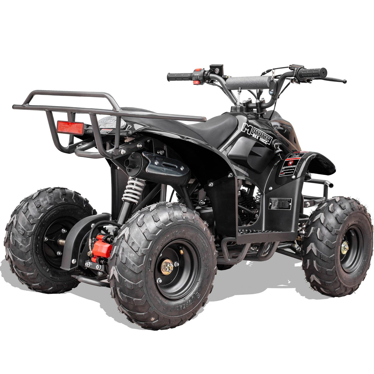 MotoTec Rex 110cc 4-Stroke Kids Gas ATV Black/Off Road Use Only