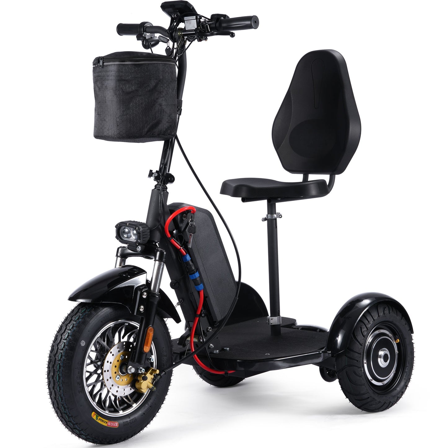 MotoTec Electric Trike 48V 900W Lithium Scooter