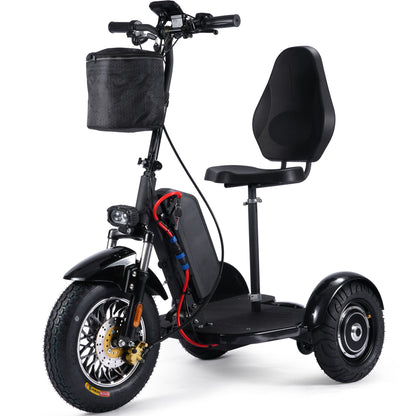 MotoTec Electric Trike 48V 900W Lithium Scooter