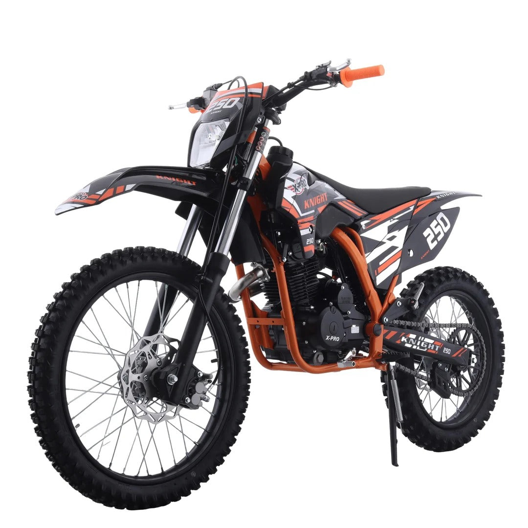X-PRO Knight 250 Dirt Bike | 223.6cc | 60+ MPH | 5-Speed Manual