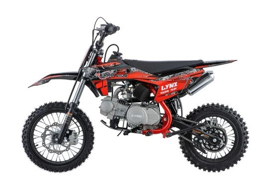 X-PRO Lynx 125cc Dirt Bike | 4-Speed Manual | 45+ MPH