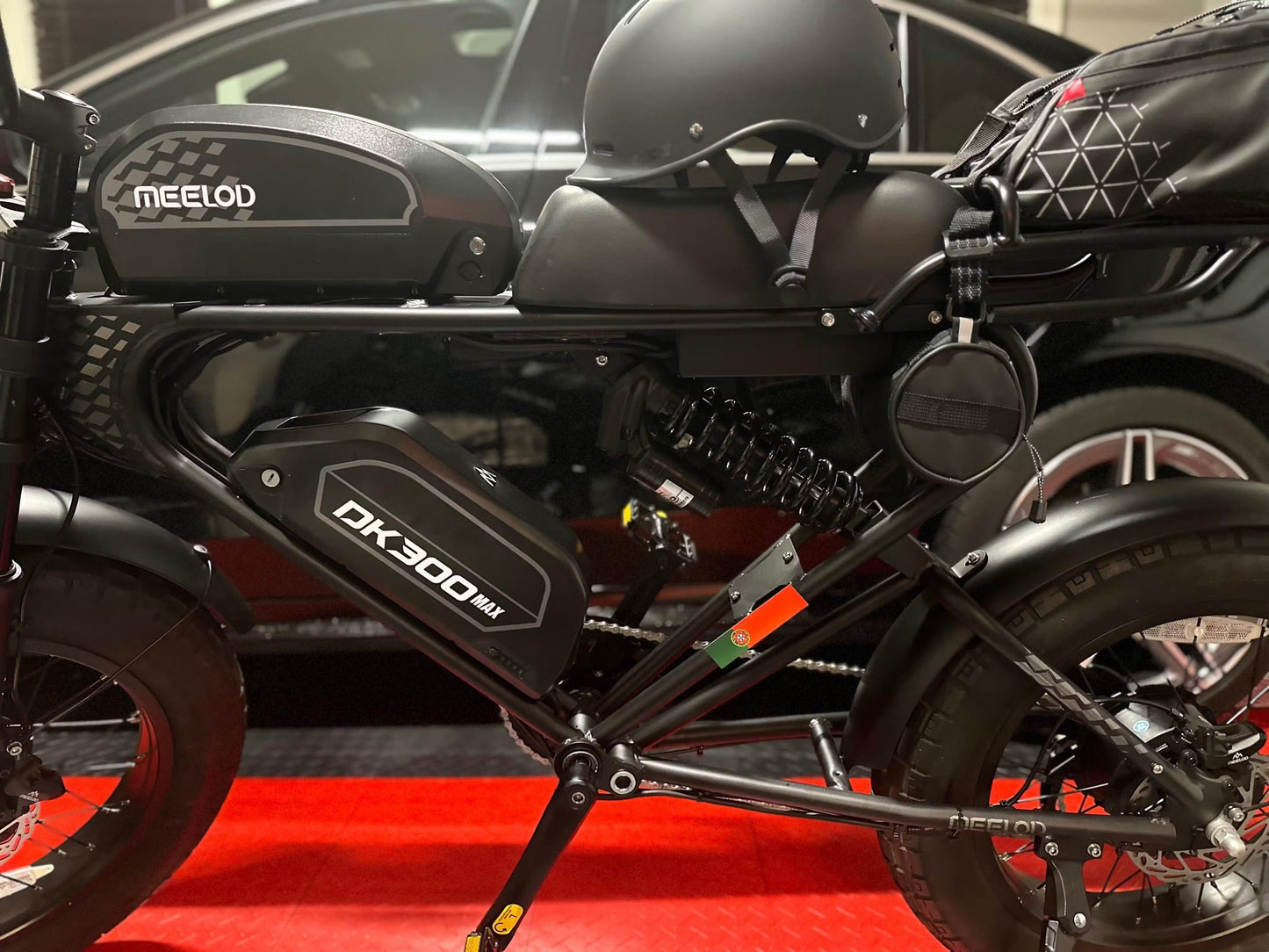 MEELOD DK300 MAX | Dual 1200W Motor, Dual Battery|$1599 2*750W 160N.M 2*960Wh（48V 20Ah) 75-150 miles 35 MPH Front and rear suspension Hydraulic Disc 20"*4" 450 lbs IP65