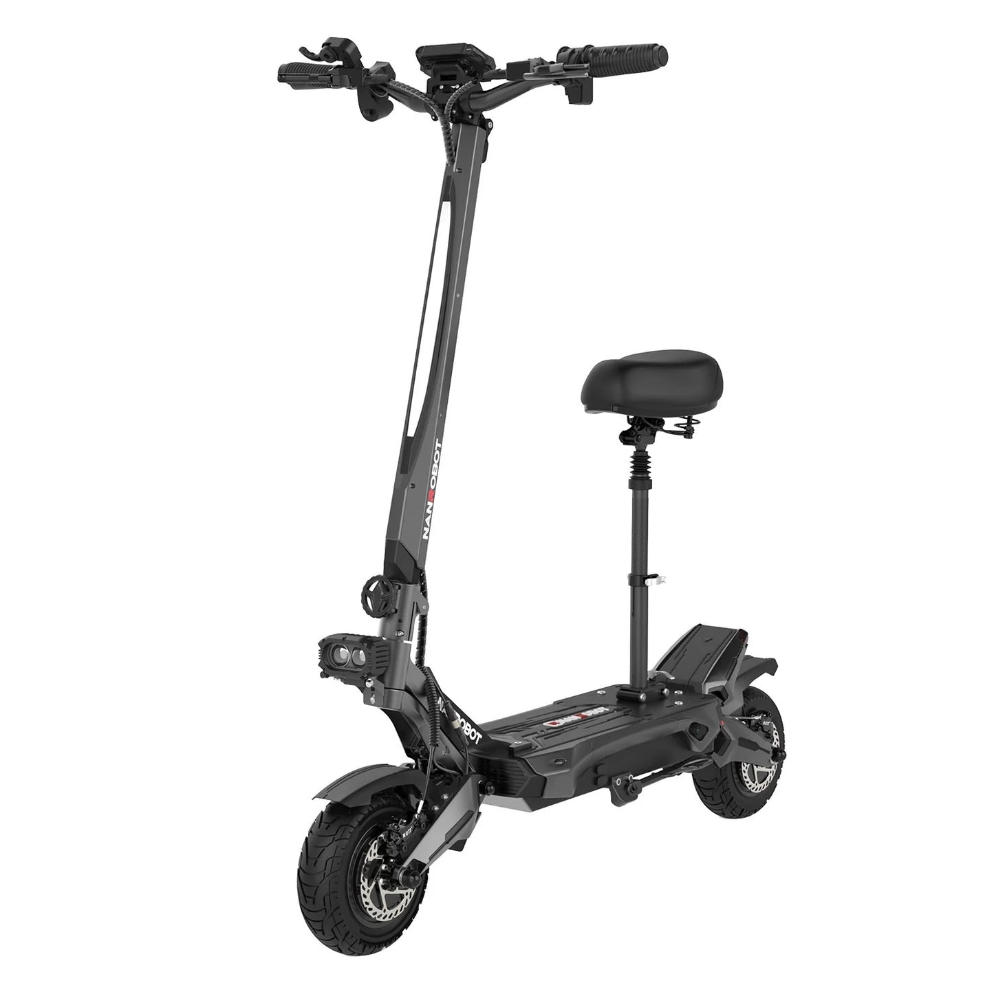 NANROBOT N6 72V Electric Scooter | Dual 3000W Motor | 81 Mile Range | 50 MPH Speed