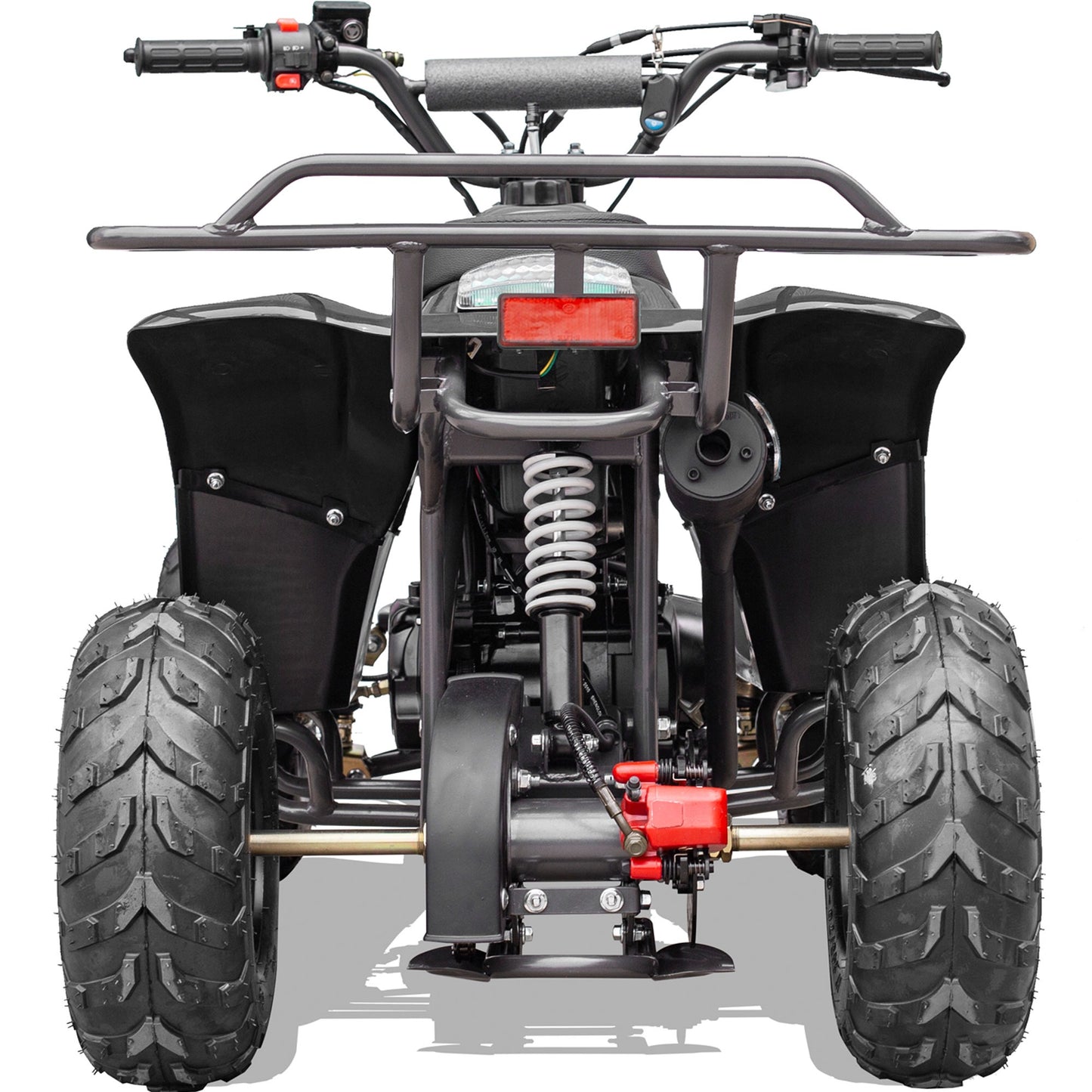 MotoTec Rex 110cc 4-Stroke Kids Gas ATV Black/Off Road Use Only