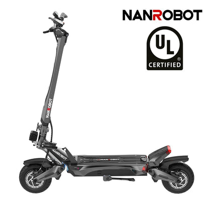 Nanrobot N6 72V Dual 3000W Electric Scooter – 50 MPH, 81 Mile Range, Dual Motors