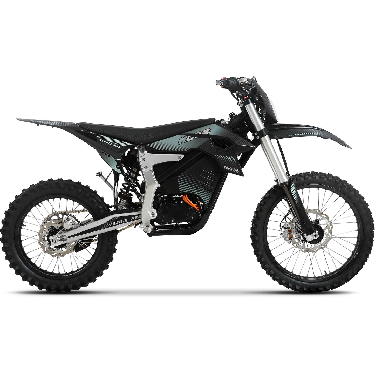 MotoTec Venom 72V 30000W Electric Dirt Bike – 75 MPH