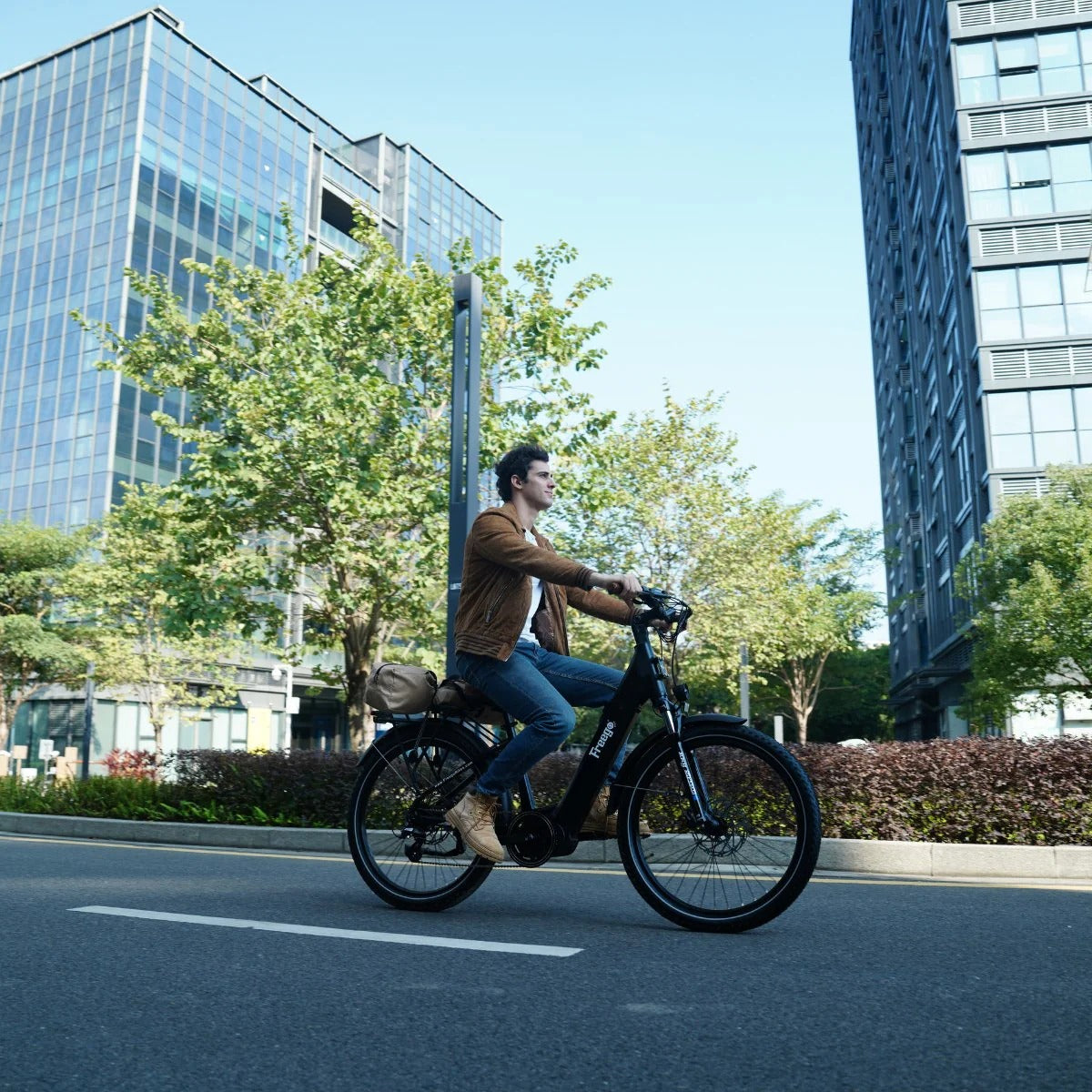 Freego City Flow A1 eBike | 500W Mid-Drive Motor, 48V 15Ah Battery, 28 MPH