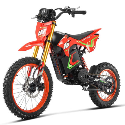 HappyRun F18 2.0 Electric Dirt Bike | 6000W Mid-Drive