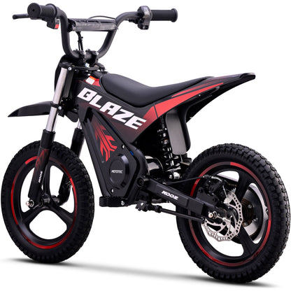 MotoTec 36V 350W Blaze Electric Dirt Bike for Kids & Teens – 15.5 MPH