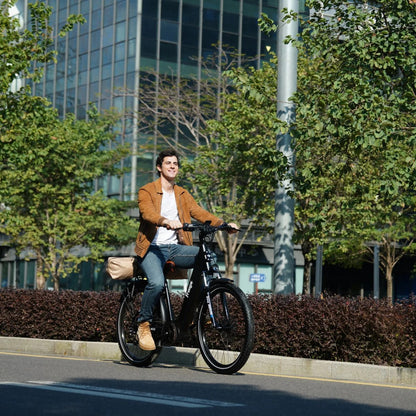 Freego City Flow A1 eBike | 500W Mid-Drive Motor, 48V 15Ah Battery, 28 MPH