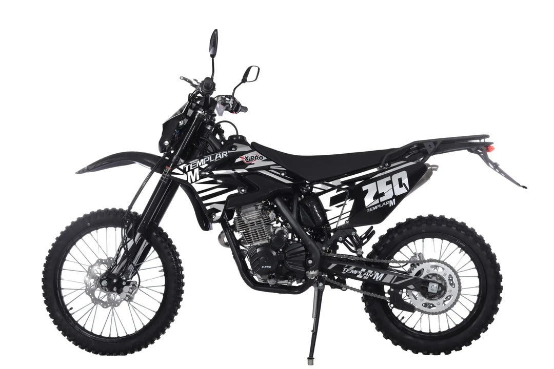 X-PRO Templar M 250cc Dirt Bike | 19 HP | 5-Speed | 60+ MPH