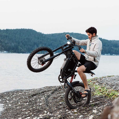 Freego Nova 3 Mid-Drive All-Terrain Dirt eBike,3000W,60V, 25Ah(1500Wh),20–50 miles,Off-Road: 40 Mph Renovomotors