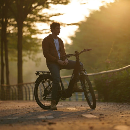 Freego City Flow A1 eBike | 500W Mid-Drive Motor, 48V 15Ah Battery, 28 MPH