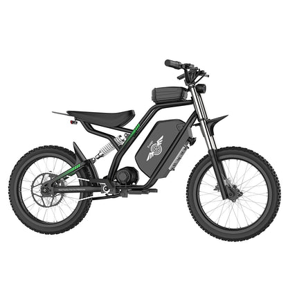 Freego Nova 3 Mid-Drive All-Terrain Dirt eBike,3000W,60V, 25Ah(1500Wh),20–50 miles,Off-Road: 40 Mph Renovomotors