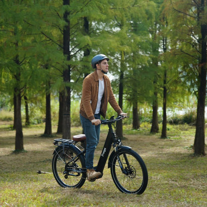 Freego City Flow A1 eBike | 500W Mid-Drive Motor, 48V 15Ah Battery, 28 MPH