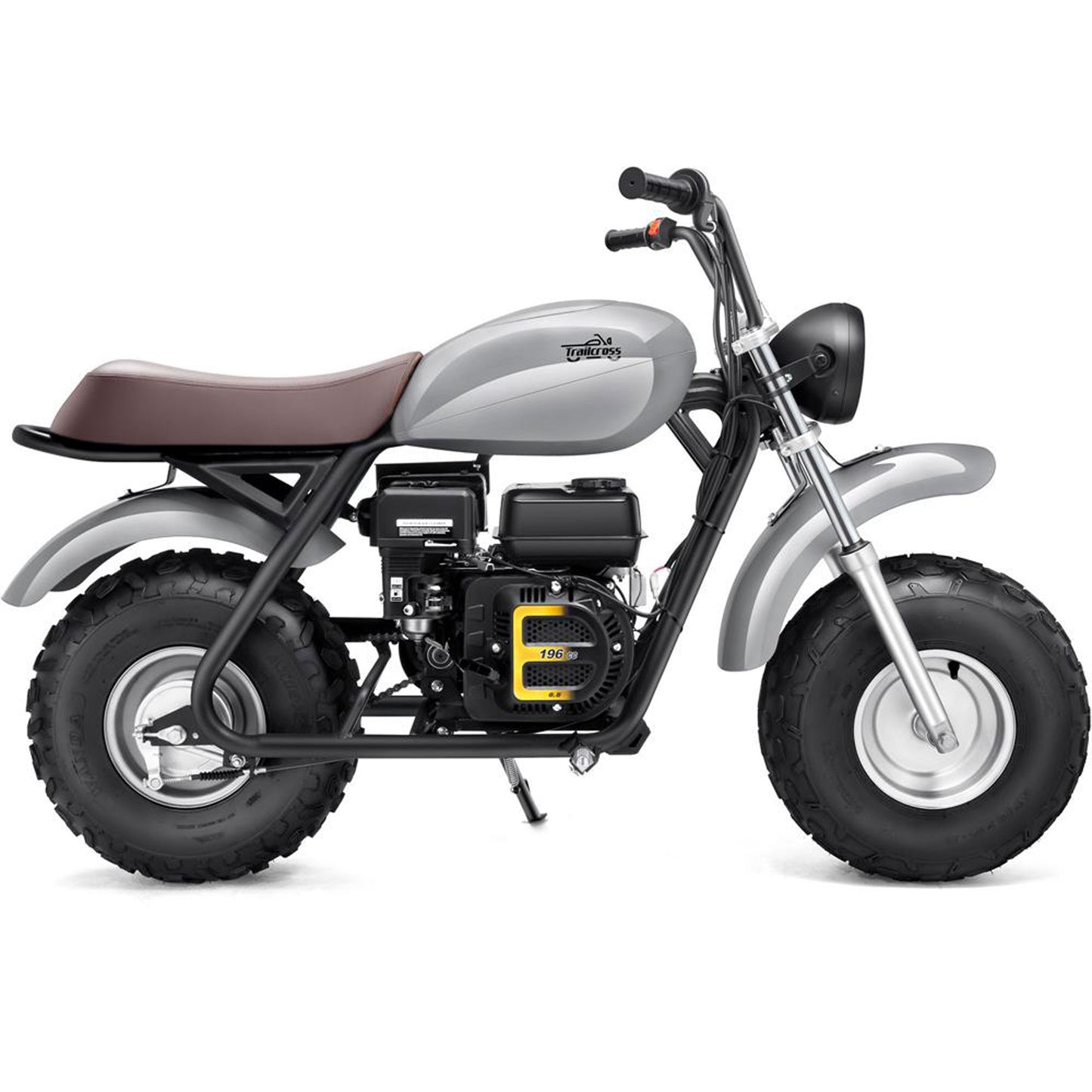 MotoTec 200cc Trailcross Mini Bike (6.5HP) – 40 MPH Off-Road Gas Mini Bike
