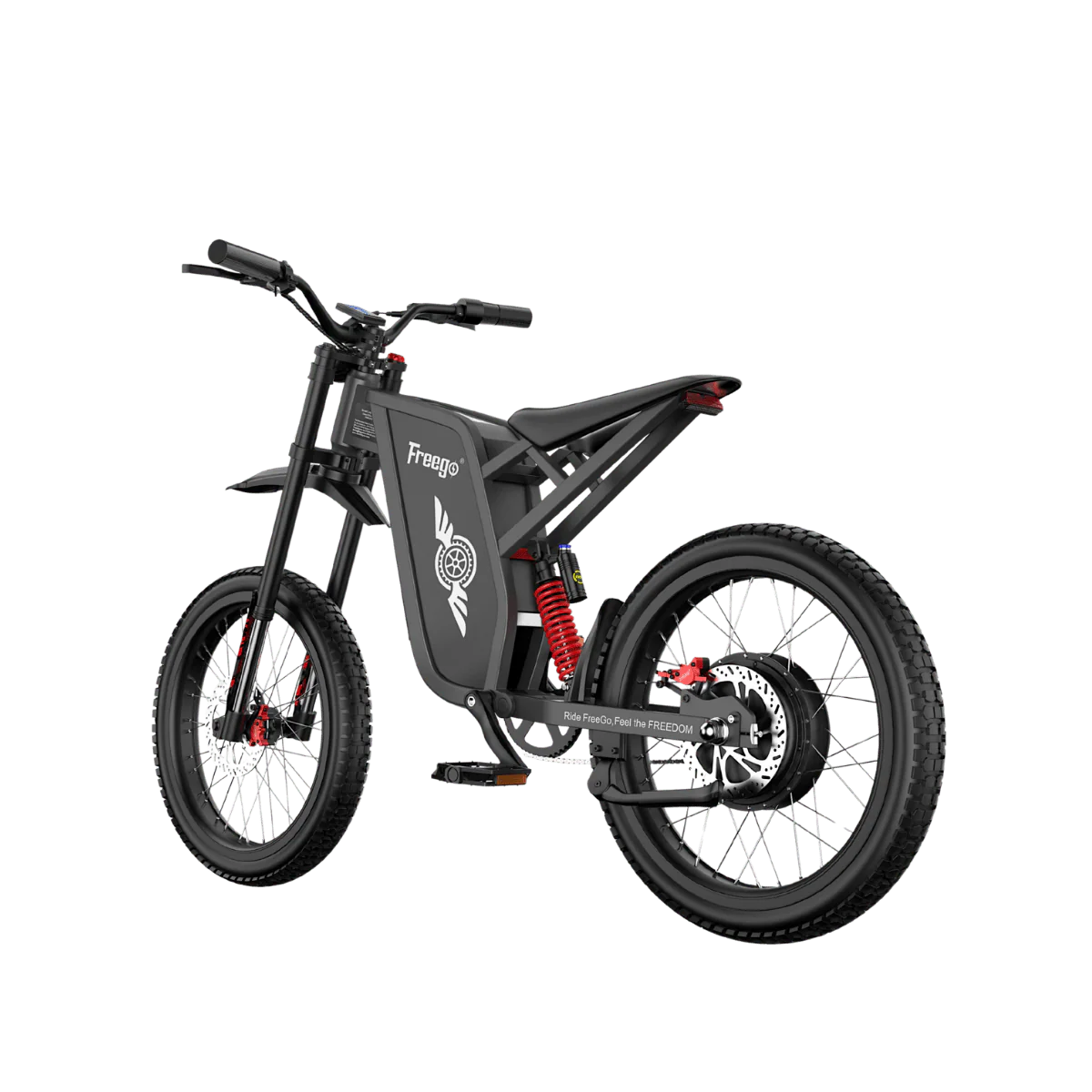 Freego X1 Electric Dirt Bike | 1500W Motor, 60V 25Ah Battery, 37 MPH