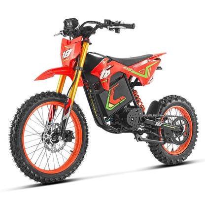 HappyRun F18 2.0 Electric Dirt Bike | 6000W Mid-Drive