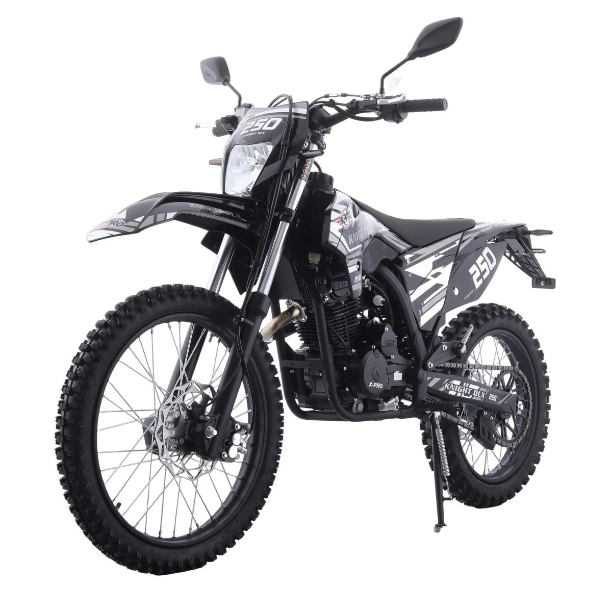 X-PRO Knight 250 Dirt Bike | 223.6cc | 60+ MPH | 5-Speed Manual