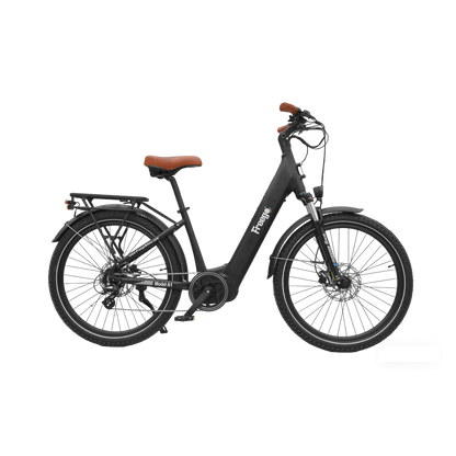 Freego City Flow A1 eBike | 500W Mid-Drive Motor, 48V 15Ah Battery, 28 MPH