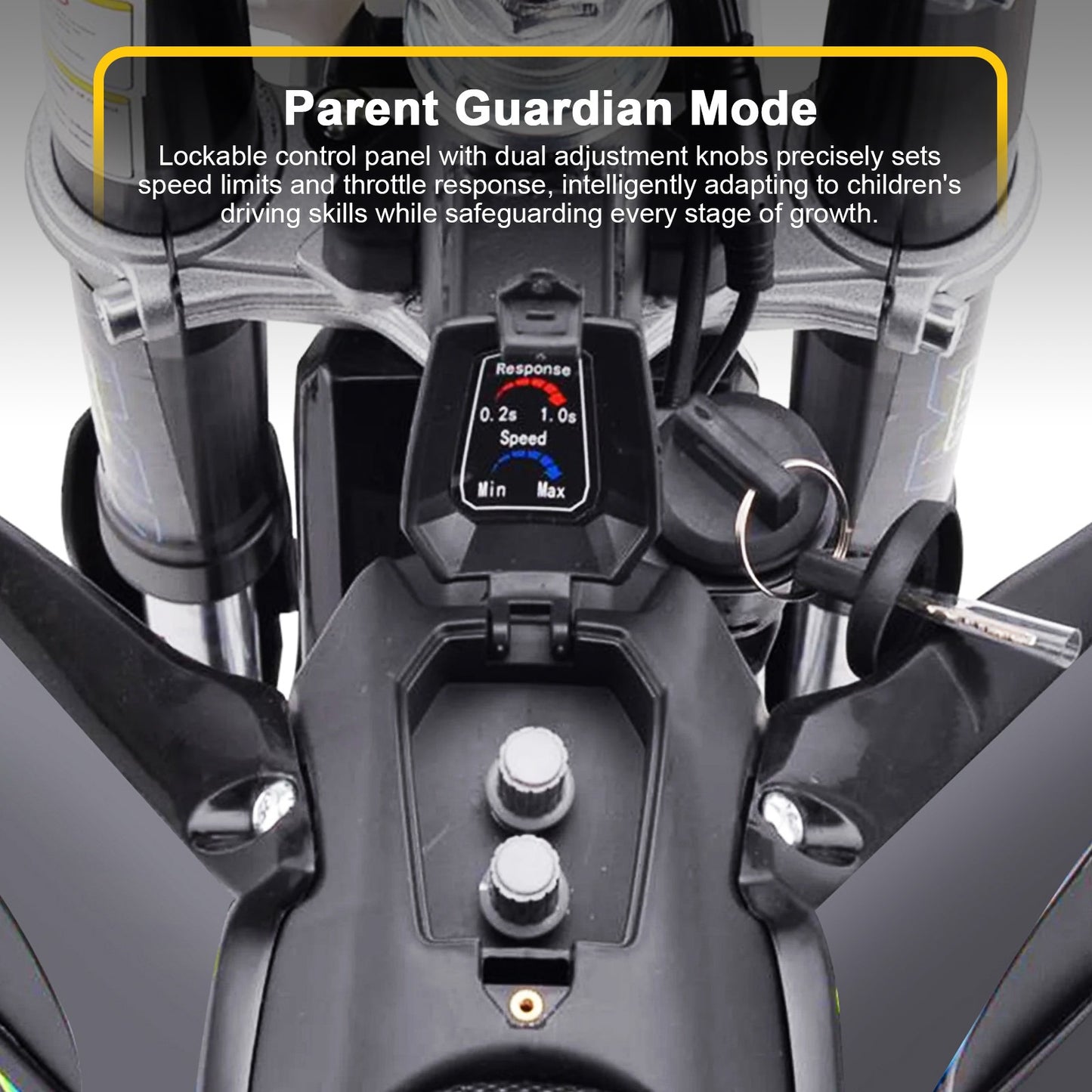 MotoTec 60v 2000w Pro Electric Dirt Bike Lithium Grey (HP115E)|Distance Per Charge: 10-18 miles|Top Speed: 40 MPH