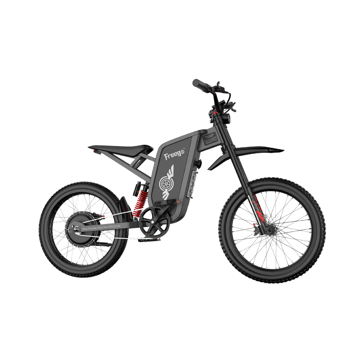 Freego X1 Electric Dirt Bike | 1500W Motor, 60V 25Ah Battery, 37 MPH