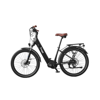 Freego City Flow A1 eBike | 500W Mid-Drive Motor, 48V 15Ah Battery, 28 MPH