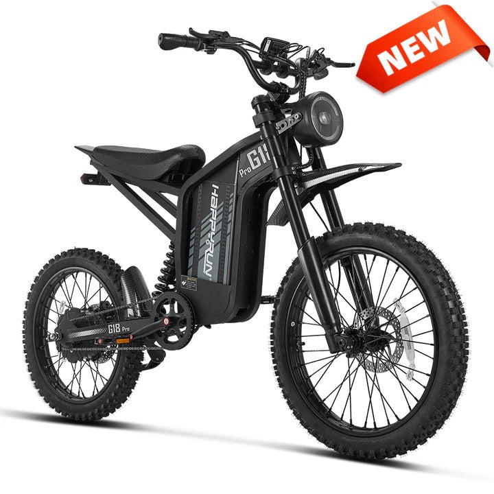 HappyRun G18 Pro 4500W Electric Dirt Bike – High Power Off-Road E-Bike for Adults