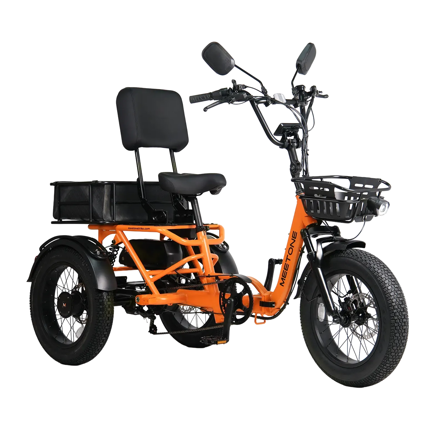 Meet One Breeze Pro 2.0 Electric Trike|Full Suspension Fat Tire E-Trike