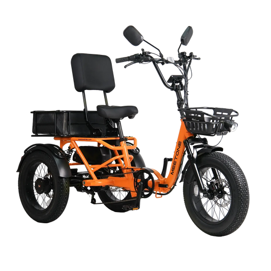 Meet One Breeze Pro 2.0 Electric Trike|Full Suspension Fat Tire E-Trike
