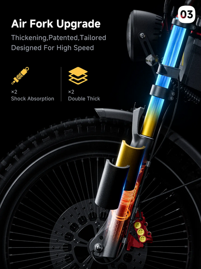 ANIIOKI A9 Pro Max GT 72V Dual Motor eBike