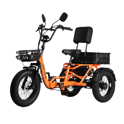 Meet One Breeze Pro 2.0 Electric Trike|Full Suspension Fat Tire E-Trike